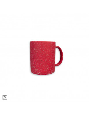StarSky Magic mug, red, matt