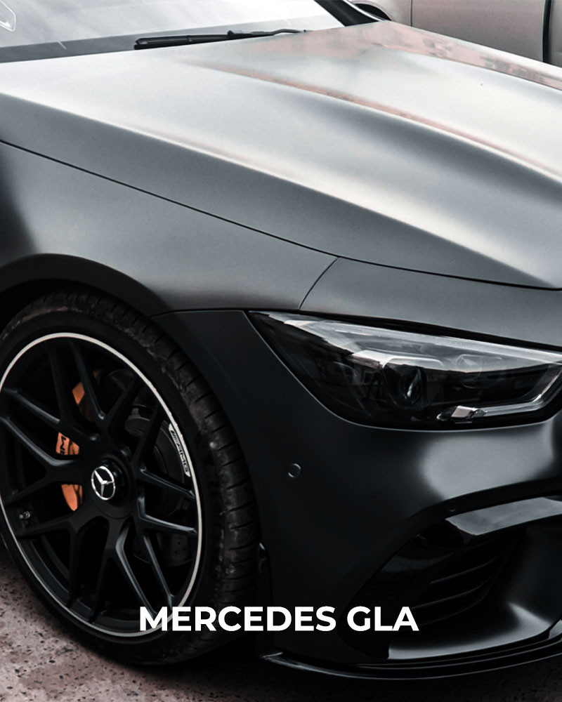 Steinschlagschutzfolie für Mercedes GLA (2014-2020) Steinschlagschutzfolie  transparent STEINSCHLAGSCHUTZFOLIE dick 150µ