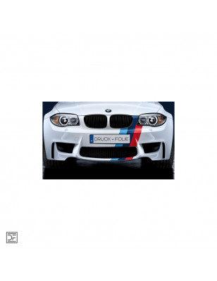 Auto mit BMW Streifen Autoaufkleber