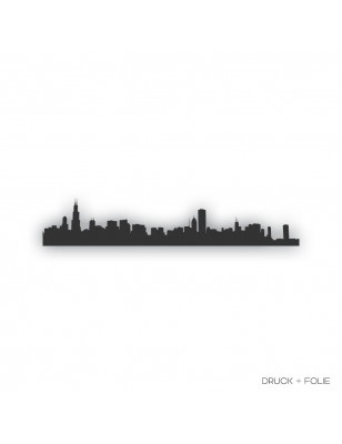 Skyline Chicago Aufkleber
