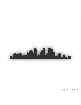 Skyline Minneapolis Sticker