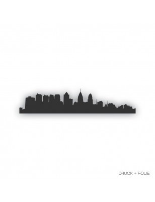 Skyline Philadelphia Aufkleber