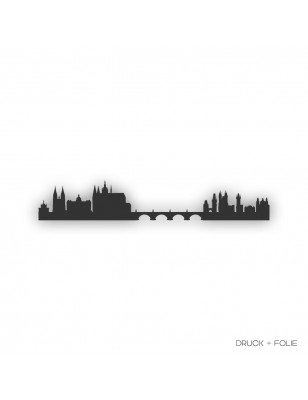 Skyline Prague Sticker
