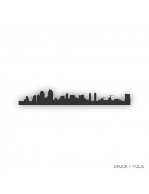 Skyline San Diego Sticker