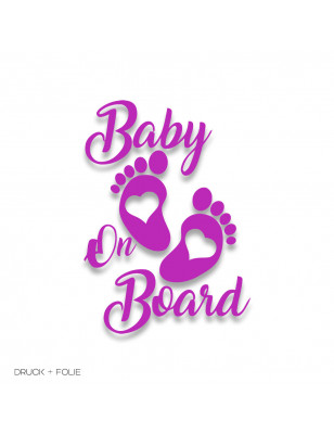 BABY ON BOARD "BABY-Füße"