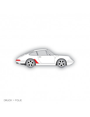 Stone chip protection film for Porsche 911 G-Modelle