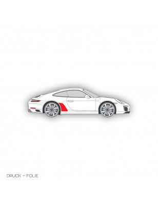 Stone chip protection film for Porsche 911 (Type 991) from 2018