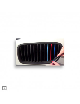 BMW M Performance stripes - stickers for radiator grille
